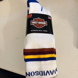Harley-Davidson	2-pack calf socks            #01